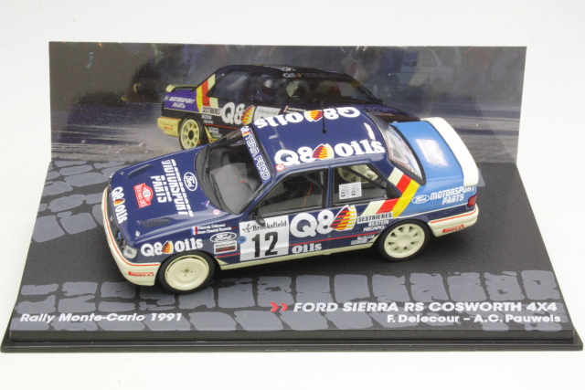 Ford Sierra Cosworth, Monte Carlo 1991, F.Delecour, no.12