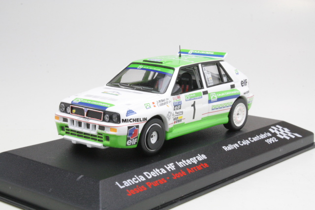 Lancia Delta HF Integrale, Caja Cantabria 1992, J.Puras, no.1