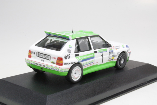Lancia Delta HF Integrale, Caja Cantabria 1992, J.Puras, no.1