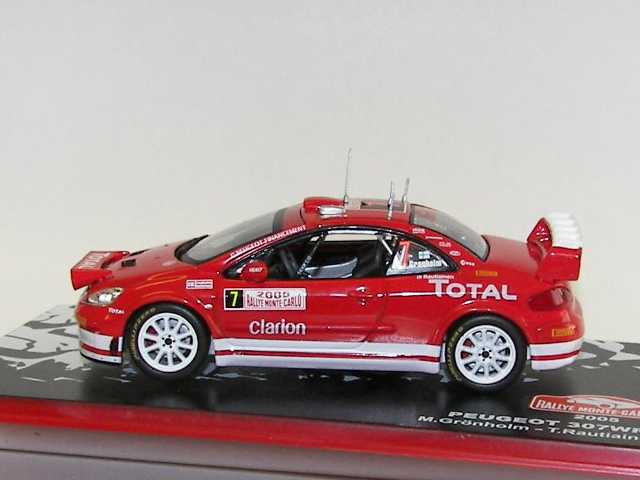 Peugeot 307 WRC, Monte Carlo 2005, M.Grönholm, no.7