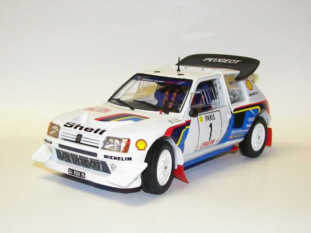 Peugeot 205 T16, Monte Carlo 1986, T.Salonen, no.1
