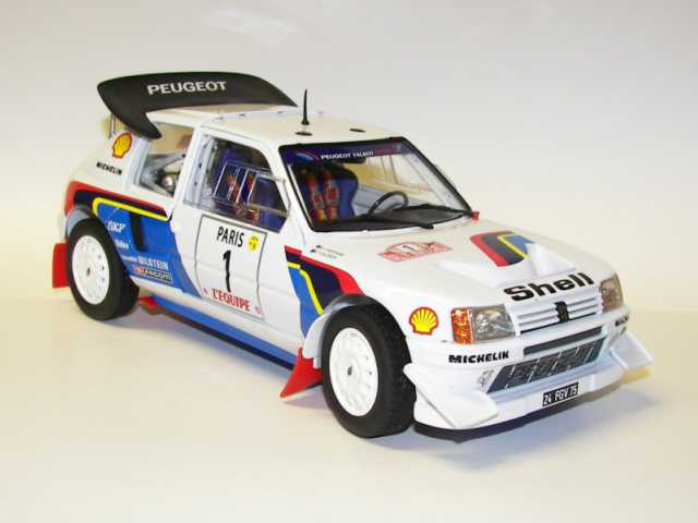 Peugeot 205 T16, Monte Carlo 1986, T.Salonen, no.1