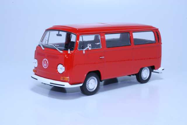 Welly Modellino Auto Volkswagen T2 Bus 1972 Polizia 1:24