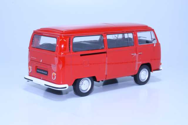 VW T2 Bus 1972, punainen - Sulje napsauttamalla kuva