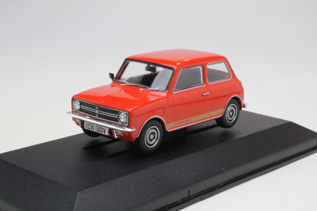 Mini 1275GT, red "UK Press Photo Car"