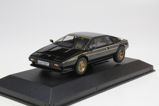 Lotus Esprit S2, musta/kulta "World Champion Edition" - Sulje napsauttamalla kuva