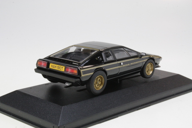 Lotus Esprit S2, musta/kulta "World Champion Edition" - Sulje napsauttamalla kuva
