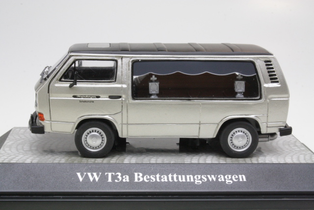 VW T3a Hearse, silver