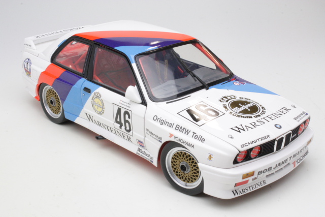 BMW M3 (e30), Calder WTCC 1987, R.Ravaglia/E.Pirro, no.46