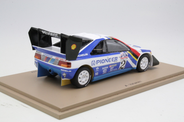 Peugeot 405 T16, 1st. Pikes Peak 1988, A.Vatanen, no.2