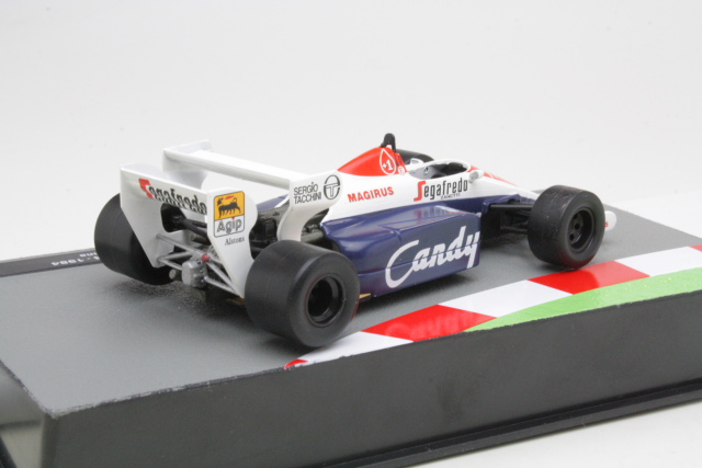 Toleman TG184, F1 1984, A.Senna, no.19