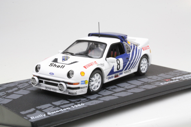 Ford RS200, Sweden 1986, K.Grundel, no.8