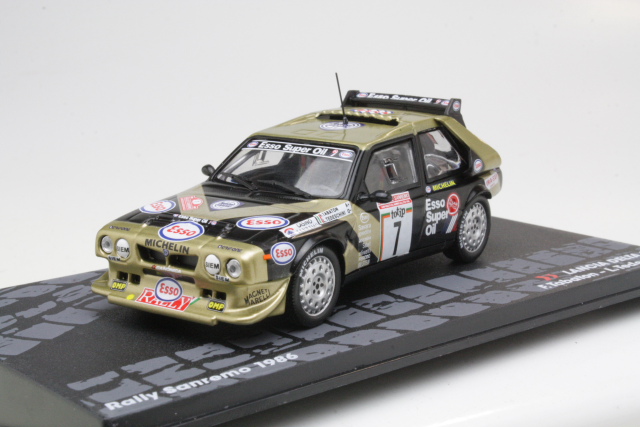 Lancia Delta S4, San Remo 1986, F.Tabaton, no.7 - Sulje napsauttamalla kuva