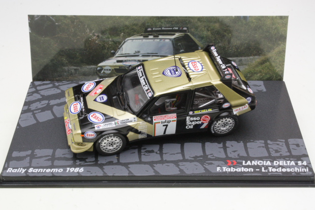 Lancia Delta S4, San Remo 1986, F.Tabaton, no.7