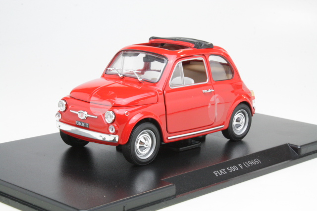 Fiat 500F 1965, punainen