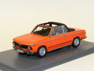 BMW 2002 (e10) Baur Cabrio 1974, oranssi