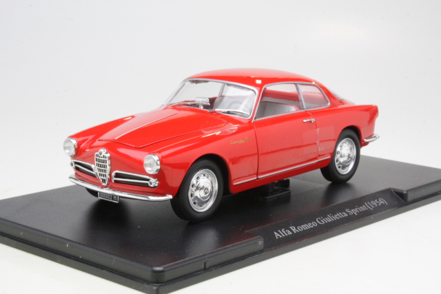 Alfa Romeo Giulietta Sprint 1954, punainen - Sulje napsauttamalla kuva