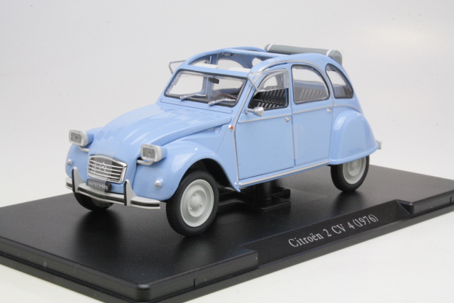 Citroen 2CV4 1976, sininen - Sulje napsauttamalla kuva