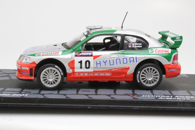 Hyundai Accent WRC2, Australia 2001, A.McRae, no.10 - Sulje napsauttamalla kuva