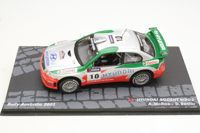 Hyundai Accent WRC2, Australia 2001, A.McRae, no.10