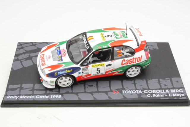 Toyota Corolla WRC, Monte Carlo 1998, C.Sainz, no.5 - Sulje napsauttamalla kuva