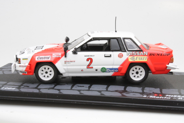 Nissan 240RS, Safari 1984, S.Mehta, no.2 - Sulje napsauttamalla kuva