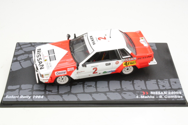 Nissan 240RS, Safari 1984, S.Mehta, no.2 - Sulje napsauttamalla kuva