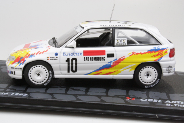 Opel Astra GSi 16V, Monte Carlo 1993, B.Thiry, no.10