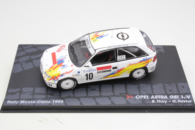 Opel Astra GSi 16V, Monte Carlo 1993, B.Thiry, no.10