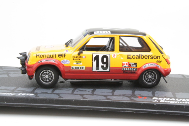 Renault 5 Alpine, Monte Carlo 1978, J.Ragnotti, no.19 - Sulje napsauttamalla kuva