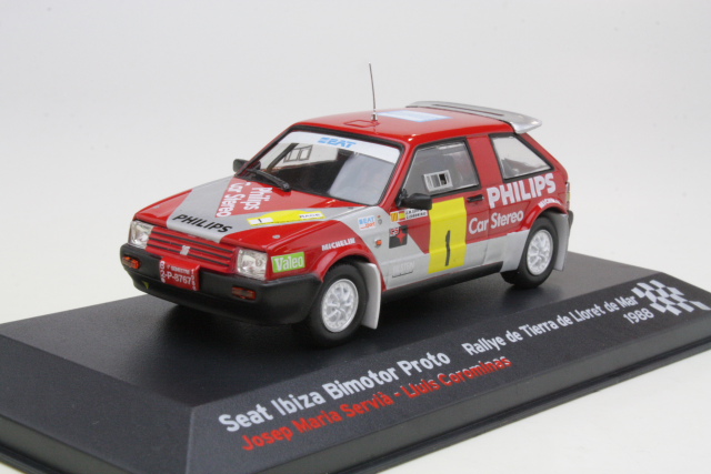 Seat Ibiza Bimotor Proto, Tierra de Lloret de Mar 1988, Servia