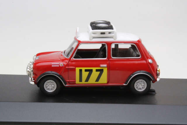 Mini Cooper, Monte Carlo 1967, R.Aaltonen, no.177 - Sulje napsauttamalla kuva