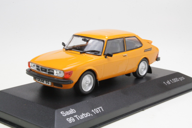 Saab 99 Turbo Combi Coupe 1977, oranssi - Sulje napsauttamalla kuva