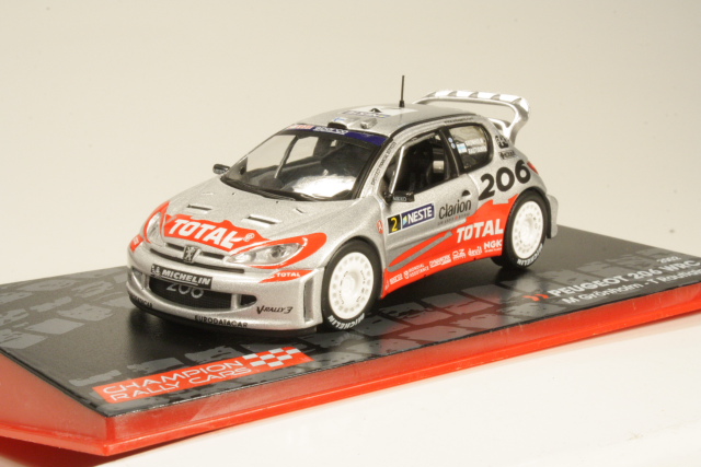 Peugeot 206 WRC, Finland 2002, M.Gronholm, no.2