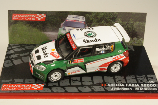Skoda Fabia S2000, Russia 2009, J.Hänninen, no.1