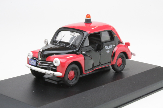 Renault 4CV 1956 "Monaco Police", punainen/musta