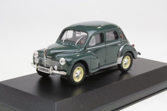 Renault 4CV Berline Grand Luxe 1950, tummanvihreä