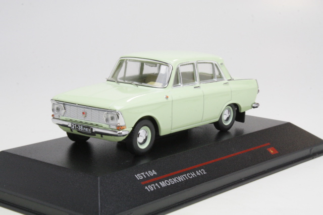 Moskvitch 412 1971, light green