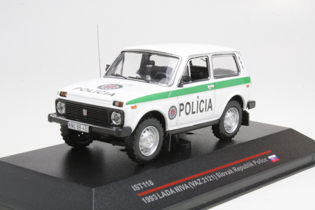 Lada Niva 1993 "Slovak Republik Police" - Sulje napsauttamalla kuva