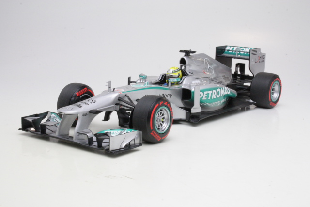 Mercedes AMG W04, 1st. Monaco 2013, N.Rosberg, no.9