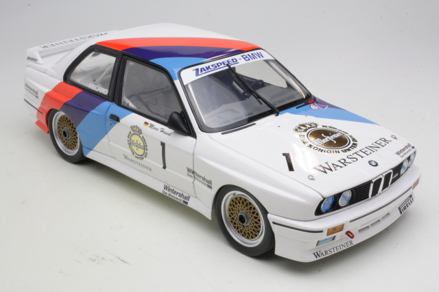 BMW M3 (e30), DTM 1987 "M-Team Zakspeed", M.Hessel, no.1 - Sulje napsauttamalla kuva