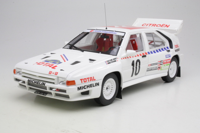 Citroen BX 4TC, Sweden 1986, J.C.Andruet, no.10