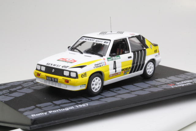 Renault 11 Turbo, Portugal 1987, J.Ragnotti, no.4