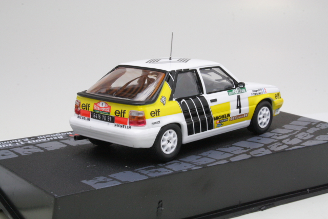 Renault 11 Turbo, Portugal 1987, J.Ragnotti, no.4