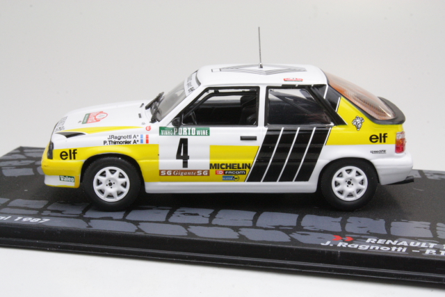 Renault 11 Turbo, Portugal 1987, J.Ragnotti, no.4