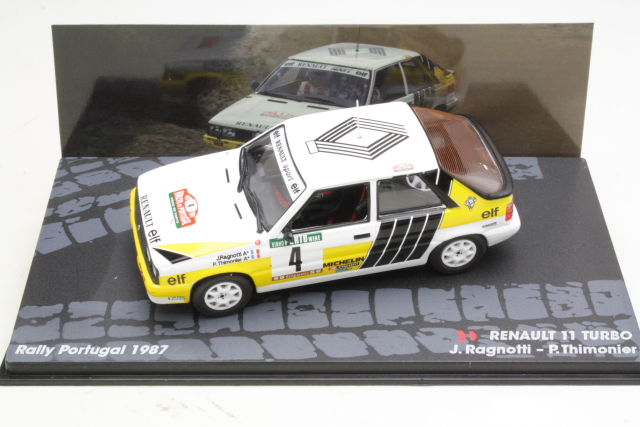 Renault 11 Turbo, Portugal 1987, J.Ragnotti, no.4