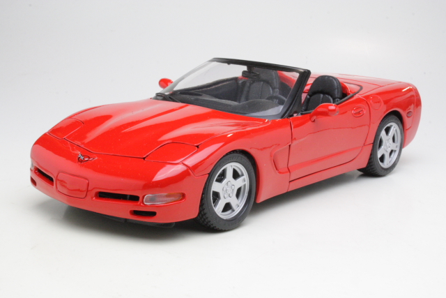 Chevrolet Corvette C5 Convertible 1998, punainen - Sulje napsauttamalla kuva