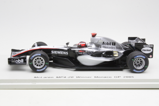 McLaren Mercedes MP4/20, 1st. Monaco 2005, K.Raikkonen, no.9