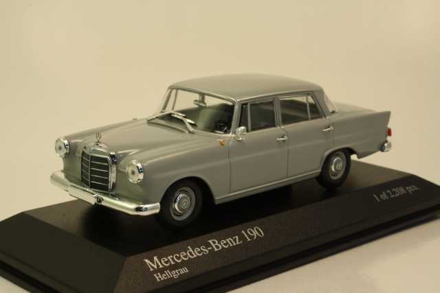 Mercedes 190 (w110) 1961, harmaa