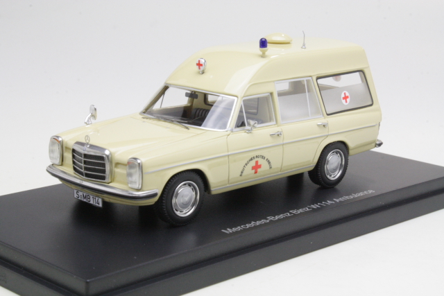 Mercedes (W114) Binz, DRK - German red cross - Sulje napsauttamalla kuva